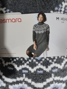 Sukienka dzianinowa damska długa 40/42 esmara