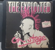 The Exploited on stage red vinyl 1st Press 1982