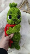 Grinch szydełkowy maskotka prezent mikołajki boże narodzenie gwiazdka 