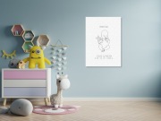 Obraz na płótnie Metryczka 40x60 ze zdjęcia