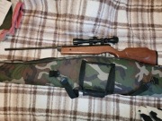 wiatrówka Turcar 4,5mm luneta hawke sport HD DM 4x32