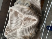 Szal- komin wełniany