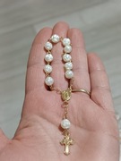 15 szt różaniec dziesiątka podziękowania dla gości komunia chrzest 