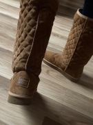 Skórzane, zamszowe buty, kozaki emu Skechers