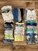 Zestaw ubrań dla chłopca r.74, ponad 60 szt.