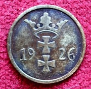 2 Pfennige WMG 1926 r, ładny stan