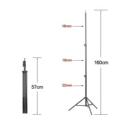 1.6M Metalowy statyw laserowy Nivel Laser