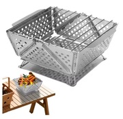 Palenisko Grill Turystyczny 19x19cm stal nierdzewna