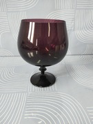 Duży burgundowy kieliszek pucharek vintage 