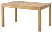 Stół rozkładany Ikea BJURSTA jasny 140/220x84 cm