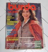Burda moden 1989 - wrzesień krawiecki niemiecki stara