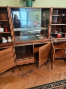 Trzy częściowy regał z PRL 