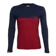 Scroc Męska Bluzka Termiczna Merino 155 Teo Wełniana Funkcyjna