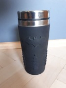 Kubek termiczny Batman DC Comics czarny mat Paladone 450ml izolowany