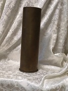 Łuska artyleryjska 105 mm M14 z 1944 r. – oryginał, mosiądz, dekoracja 