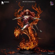 Figurka druk 3D żywica " Dark Phoenix - F1415 " - 318 mm