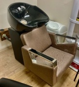 Myjka fryzjerska + fotele 