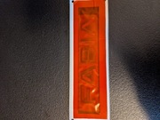 Oryginalny napis logo FABIA Skoda Fabia III 3 5J6853687AA – NOWY OEM