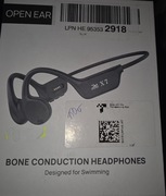 Słuchawki bezprzewodowe z przewodnictwem kostnym