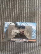 Modern City  czarny motor metalowy  zabawka dla dzieci cena za 1 