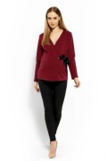 bluzka ciążowa model 1626C bordo rozmiar XL
