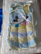 Nosidło,  gondola nosidełko Nowe 75 cm niebieskie 