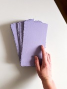 Papier czerpany DL (Menu) Purple (10 szt)