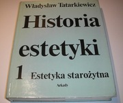 Historia estetyki t. 1 Estetyka starożytna Tatarkiewicz 1988 