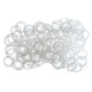 O-ring 130szt wyciszenie klawiatury mechanicznej białe