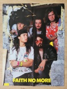 FAITH NO MORE - Duży plakat z 1991 roku - Format A2 (40 x 55 cm) - NOWY!