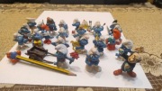 23 x stare figurki Smerfy Schlümpfe 