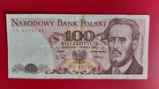 Banknot 100 zł z 1988r, Seria TG