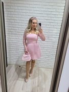 Sukienka różowa Amanda (sklep sukienki Małgorzata)