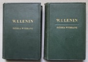 1615 Włodzimierz Lenin dzieła wybrane Tom 1 i 2 Warszawa 1949