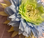 Kwiatkii 3D z bibuły na dzien babci i dziadka,imieniny,urodziny