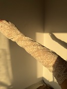 Koronkowe rękawki do sukni ślubnej, rękawiczki bez palców; ślub, ślubne