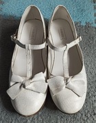 Buty białe komunijne rozm 37