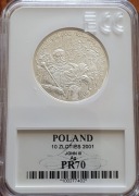 10 zł. Jan III Sobieski   z  2001 Gcn pr70