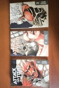 Attack On Titan manga komiks tomy 1-3 angielski