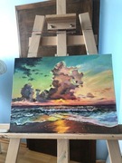 Obraz akryl na kartonie