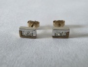 Złote kolczyki próba 333 waga 1.56g