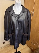 Kurtka skórzana czarna