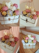 Flowerbox w torebce świece sojowe