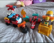 Mega bloks psi patrol Lego 3 zestawy jak nowe