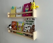 Półki na książki i maskotki 60 cm. Cena za 2 szt