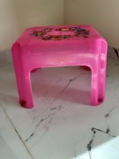 Stołek taboret różowy dla dziecka