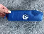 Schalke piórnik piłkarski mały niebieski modny