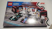 LEGO 60444 City - F1 Garaż i bolidy Mercedes-AMG i Alpine