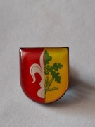 Herb gmina Kondratowice przypinka pin odznaka wpinka