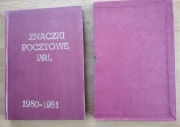 Klaser Tom XIV 1980 - 1981 z Futerałem + znaczki Komplet